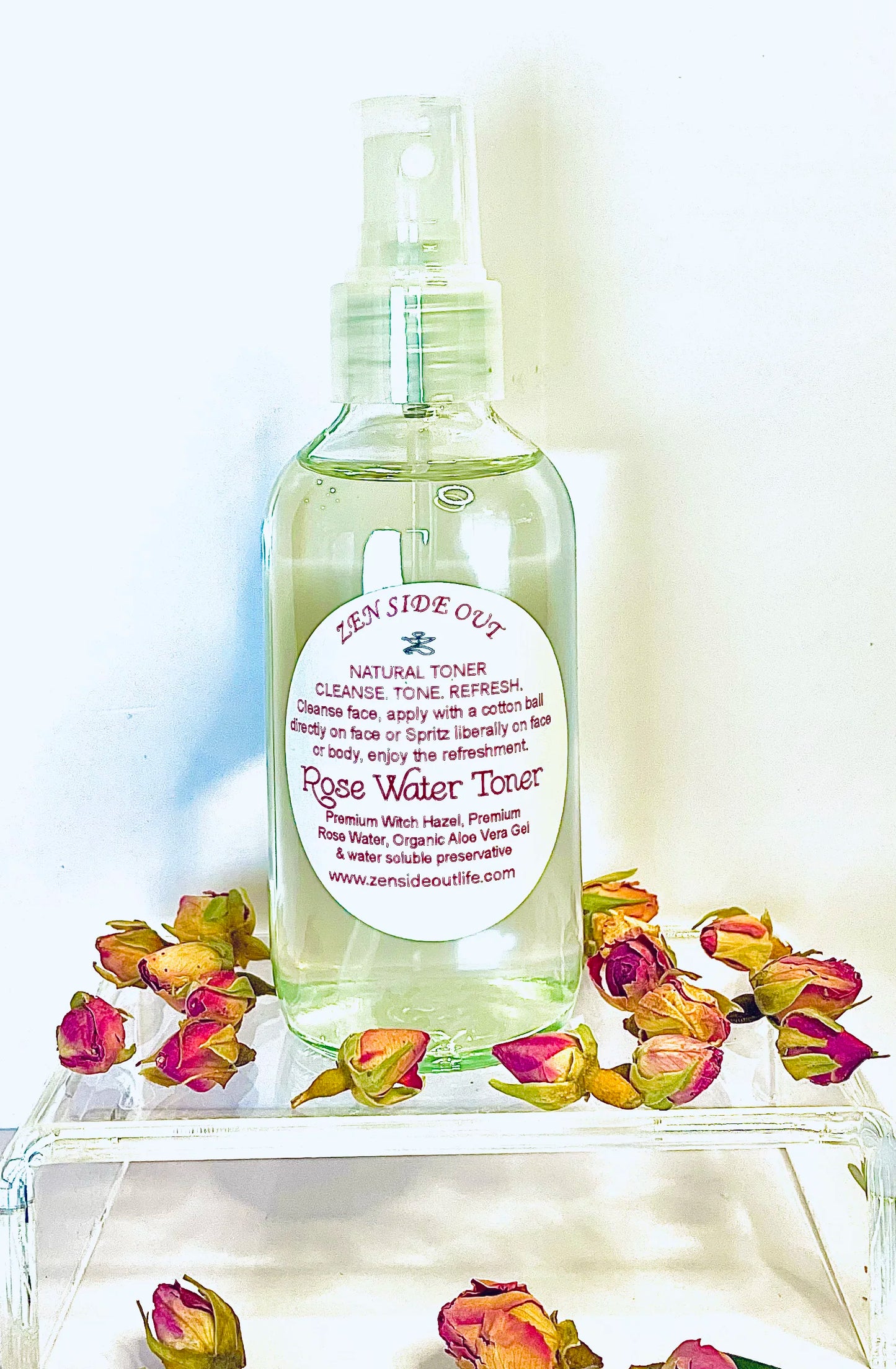 Rose water toner 4oz